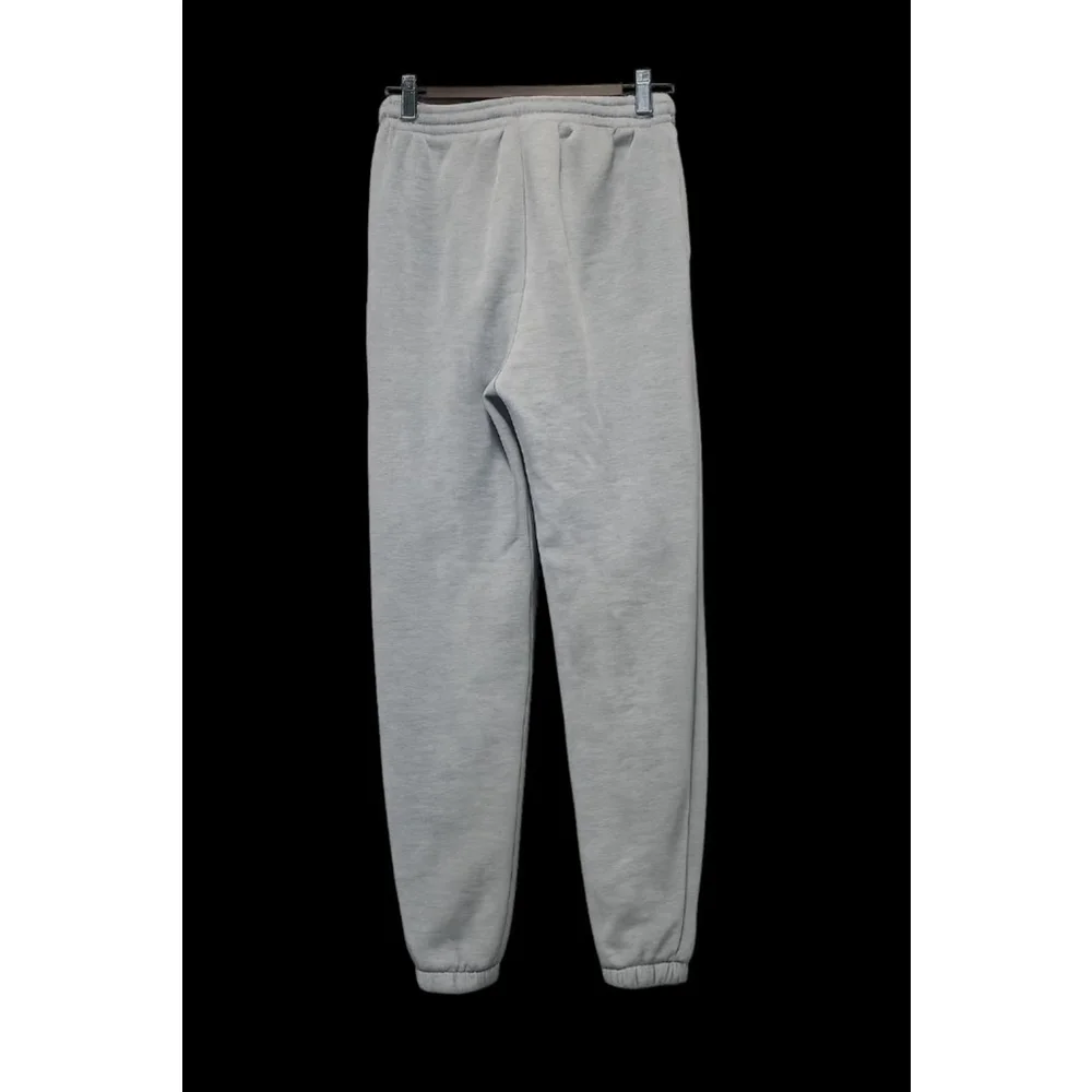 Nike Air Jordan Youth L 12-13 Gray Fleece Jogger Sweatpants Boys Jumpman - Picture 3 of 5